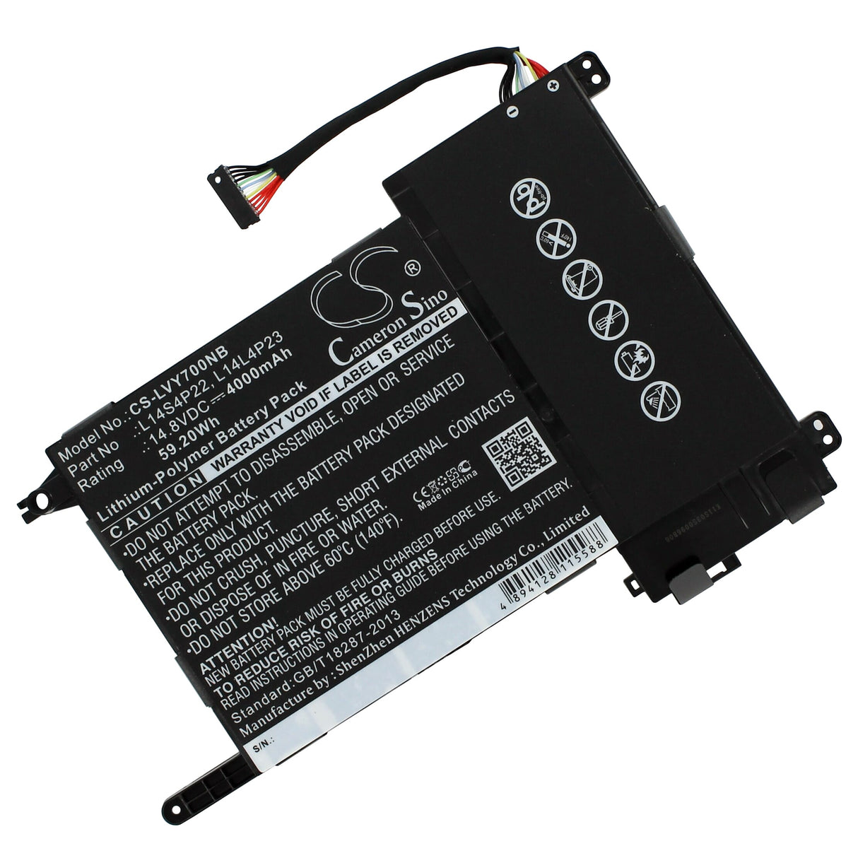 Blu-Basic pour ordinateur portable Batterie 4000mAh