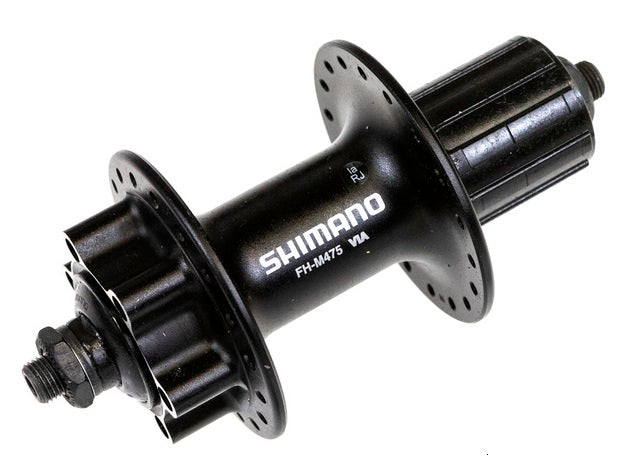 Shimano FH-M475 Cassettesaaf 8 9 10 Speed Disc 36 trous noir