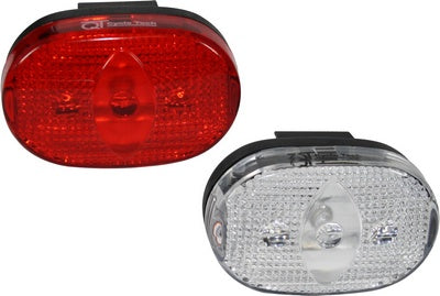 Ensemble d'éclairage technique de cycle QT AMOVABLE 3 LED BLISTER 0100803