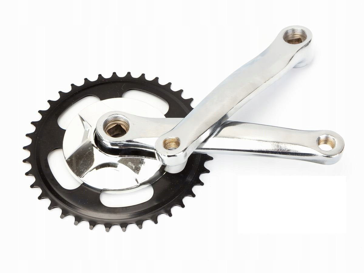 Cyclon Cyclone Crank Set Nexus 38 tands 1 8 + 3 32 zil disque 92 mm