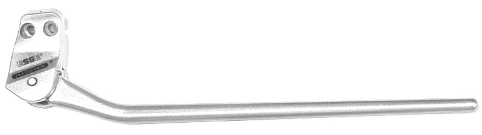 Pletscher Esge E-Bike Fork arrière standard 28 pouces 20 mm argent mate