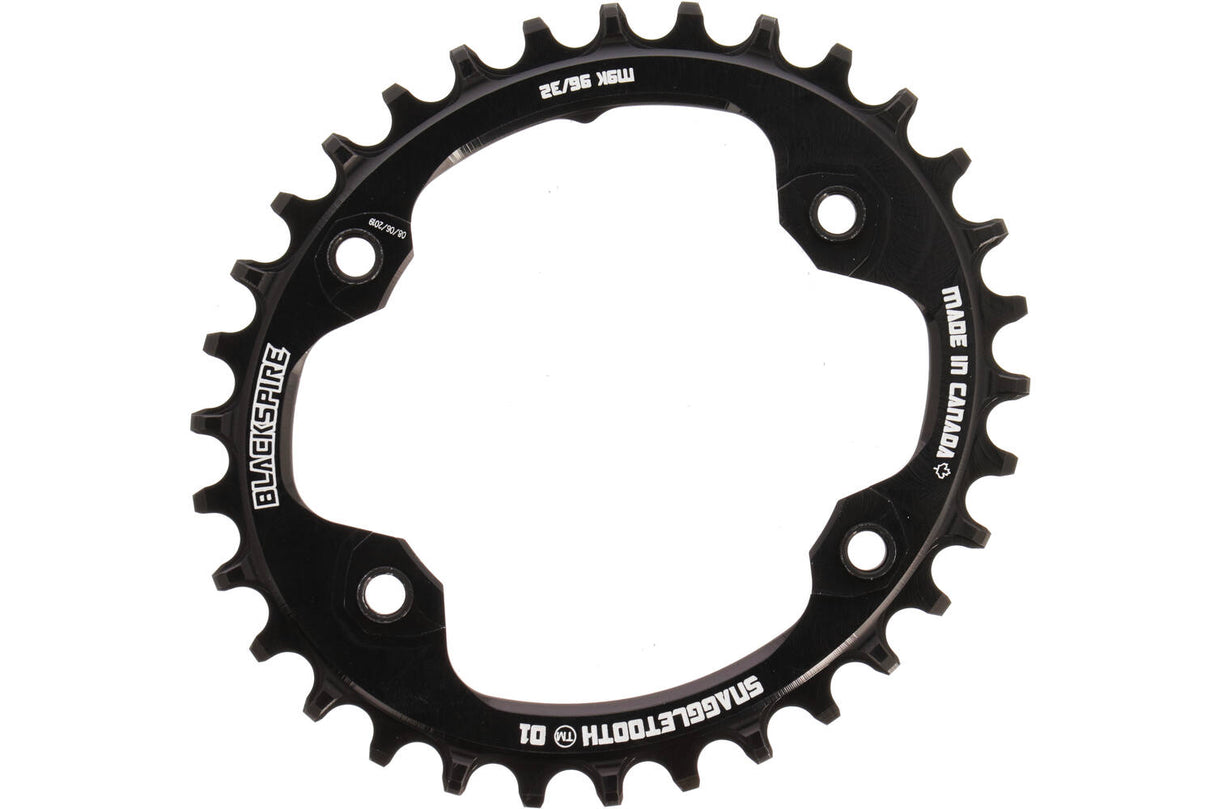 Blackspire Chaising feuille Snaggletooth ovale XTR M9000 96 32