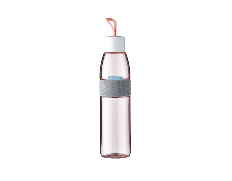 Mépale Bouteille d'eau Ellipse 700 ml de rose nordique