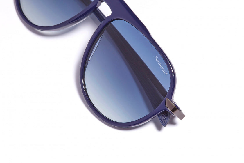 Lunettes de soleil de formule Unisexe Pilot Cat.4 Bleu marine
