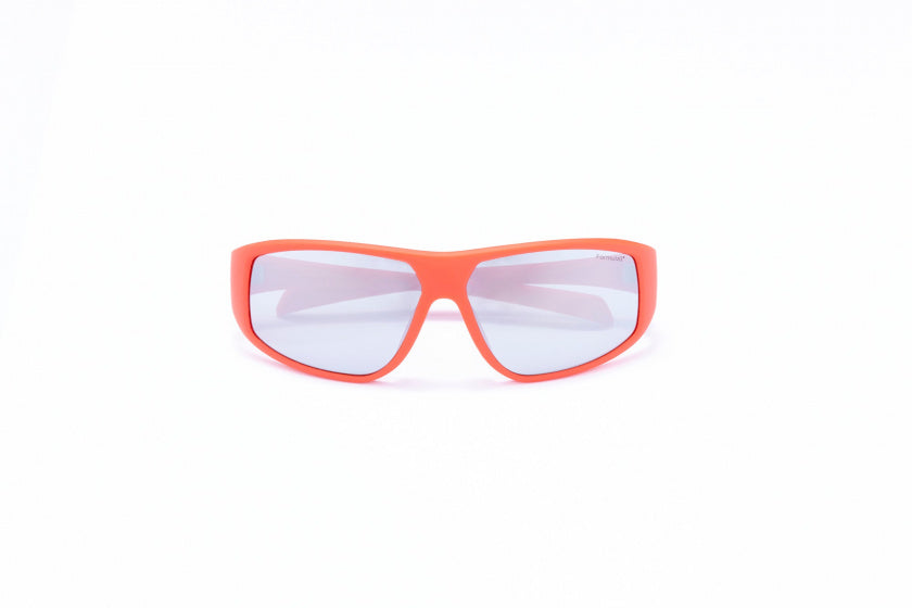 Lunettes de soleil de formule Unisexe Cat rectangulaire.4 Rouge corallien