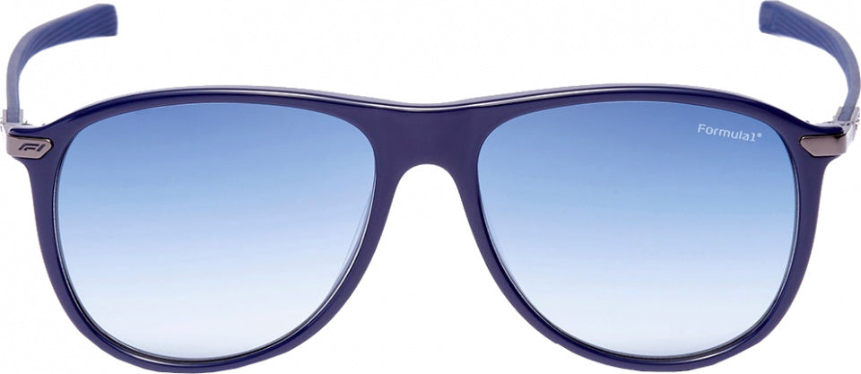 Lunettes de soleil de formule unisexes autour de chat.4 Navy Lichtblauw
