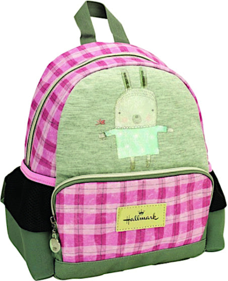 Saclot de lapin nordique marquant junior 11 x 25 x 31 cm rose gris