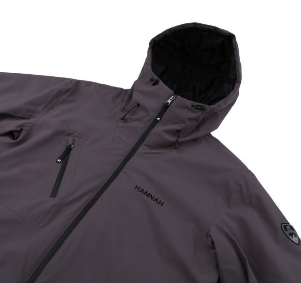 Hannah Outdoorjas Derk Men's Polyester Grey Taille xxl