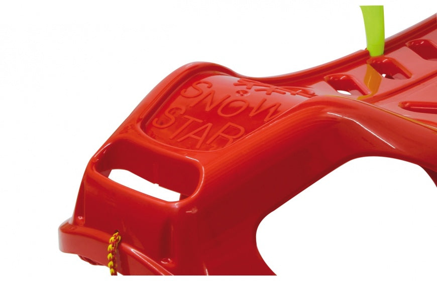 Jamara Snow Star Slee avec dossier 90 cm rouge