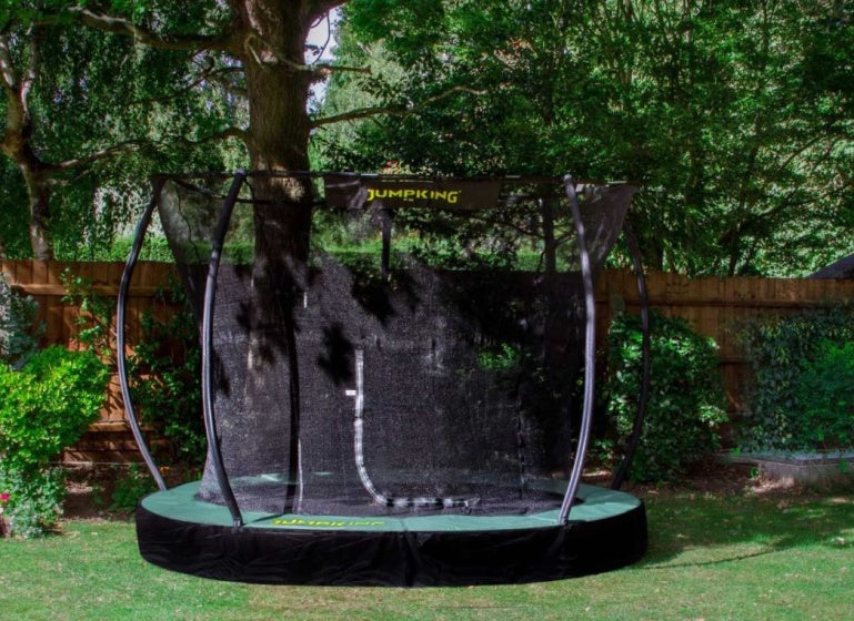Jumpking enrichis de luxe incroussail 366 cm vert noir