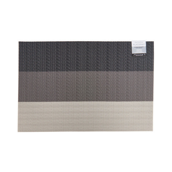 Kitchenlet Placemat 30 x 45 cm en PVC en polyester gris blanc