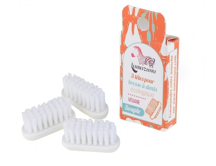 La brosse à dents de recharge lazazuna soft 3e