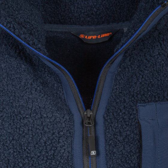 Line line artic sherpa tleece jack men homme bleu taille 3xl