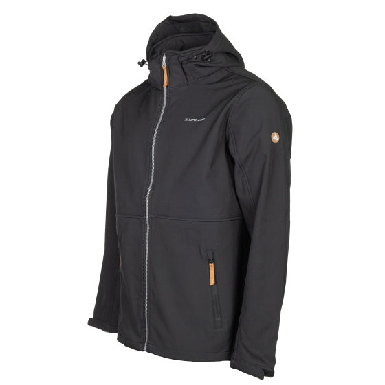 Line line kasper softshell veste hommes noirs taille xl