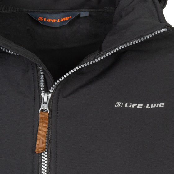 Line line kasper softshell veste hommes noirs taille xl