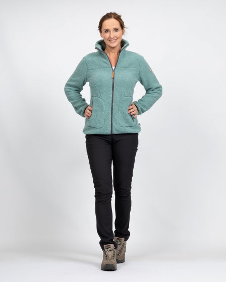Ligne de vie wendy fleecevevest dames green taille s