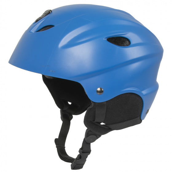 Casque de ski à onde M taille bleue mate 52-55 cm