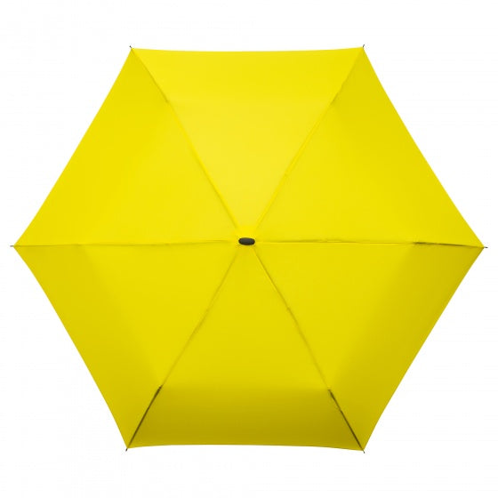 Ouverture à main de parapluie minimax jaune polyester 90 cm