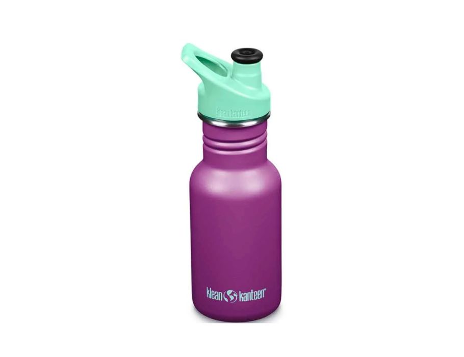 Klean Kanteen Buver Bottle Kid Sportdop étroit 355 ml (12 oz) Grape