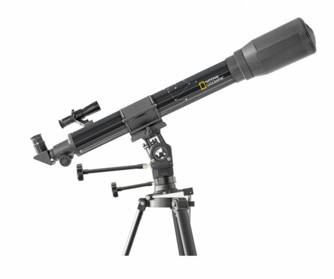 National Geographic Lenzentelescoop 70 900 45X-337X Aluminium noir