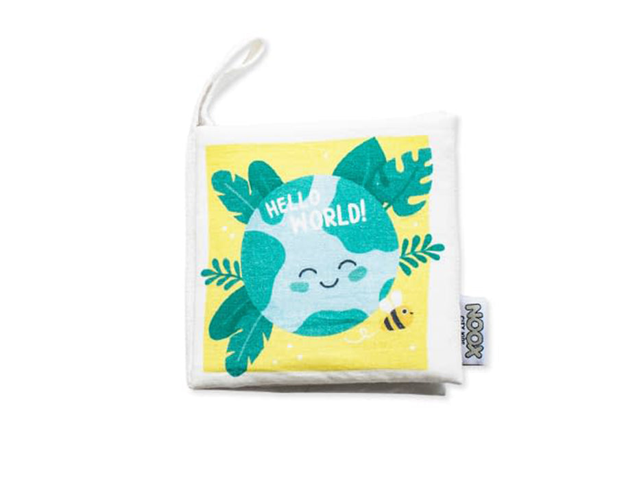 NOOX CITY Kids Soft Baby Book Hello World
