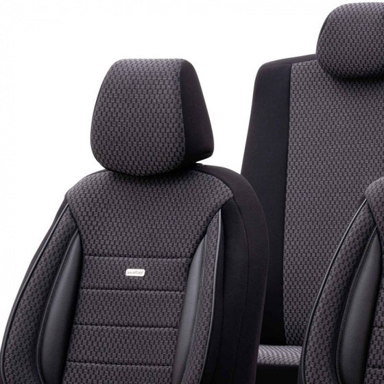Ensemble de couvercle de siège OTOM SelectFit Sports 2 mm noirs 11 pièces
