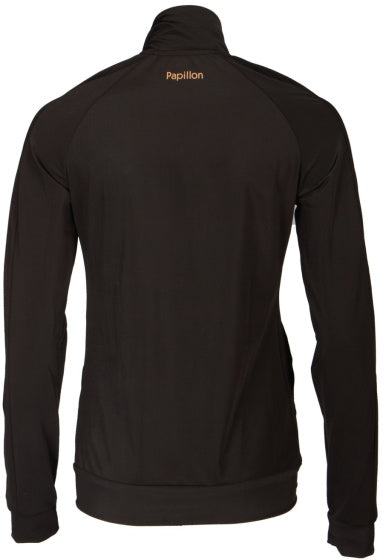Veste papillon tortue-cou dames noires taille l