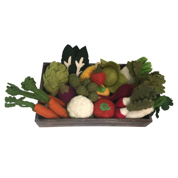 Jouets papoose Papoose Toys Ensemble de légumes