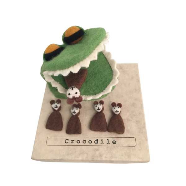 Papoose Toys Papoose Toys Crocodile 5 Sinkeys effrontés