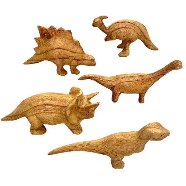 Jouets papoose jouets papoose dinosaures à la main 5pc