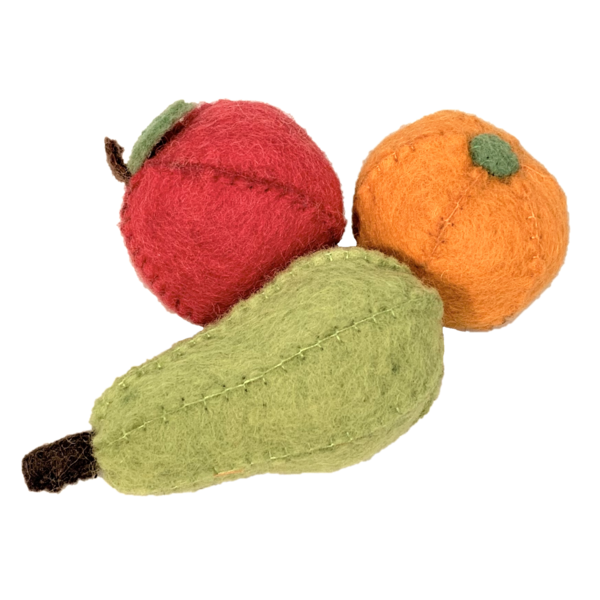 Papoose Toys Papoose Toys Fruit Pomme, poire, orange