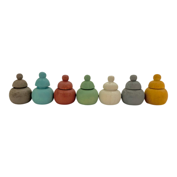 Jouets papoose Papoose Toys Mini Earth Pot 7pc