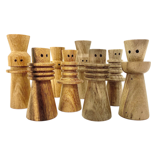 Papoose Toys Papoose Toys Mini WW Familles indigènes 8pc