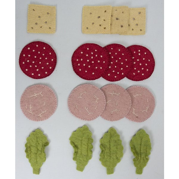 Toys Papoose Toys Papoose Toys Sandwich Toppings 16pc