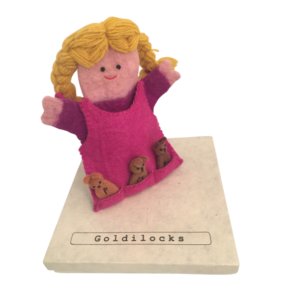Papoose Toys Papoose Toys StoryPuppet Goldilocks et 3 ours