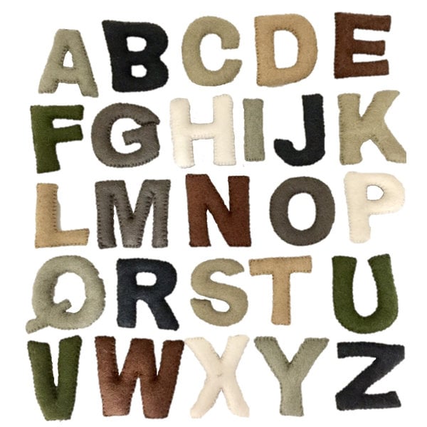 Papoose Toys Papoose Toys Alphabet en majus