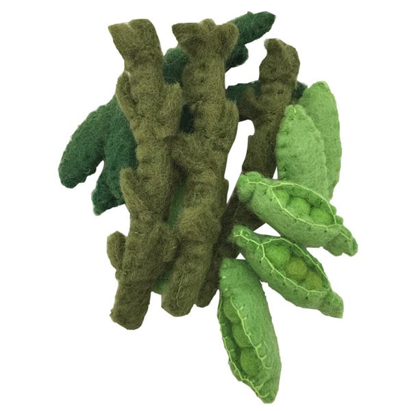 Jouets papoose jouets papoose haricots, asperges, pois