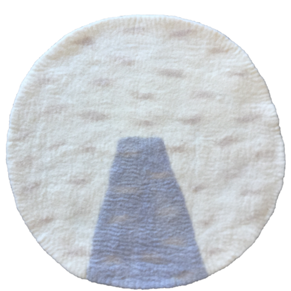 Jouets papoose Papoose Toys Winter Fairy Mat petit, 66 cm de diamètre