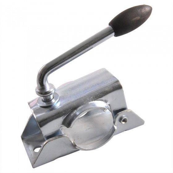Croile proplus pour la roue à nez 48 mm en acier 130 x 50 mm argent