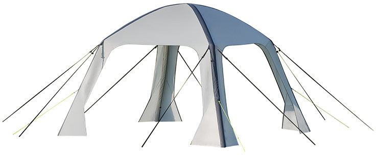 Proplus PartyTent gonflable 365 x 365 cm gris clair