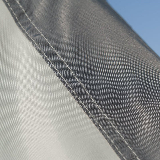 Proplus PartyTent gonflable 365 x 365 cm gris clair