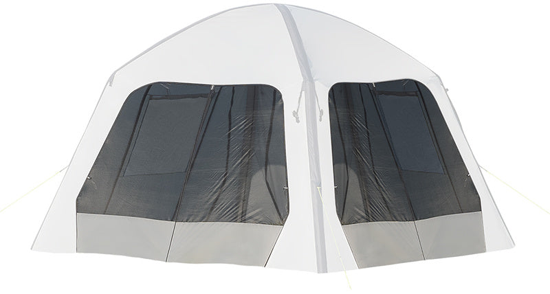 Paroi latérale de Proplus avec moustique pur pour la tente de fête gonflable gris