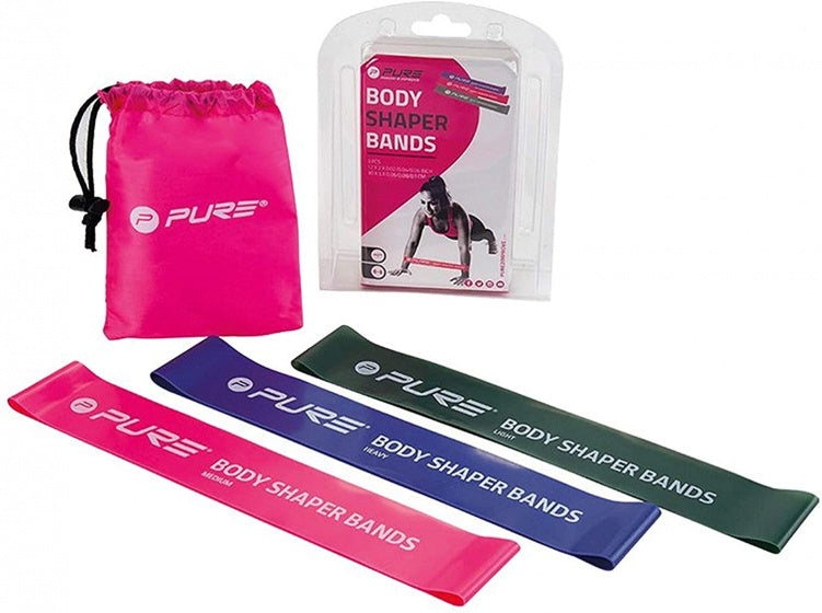 Pure2 Improve Resistance Bands Mesdames 30 x 5 cm Latex 3 pièces