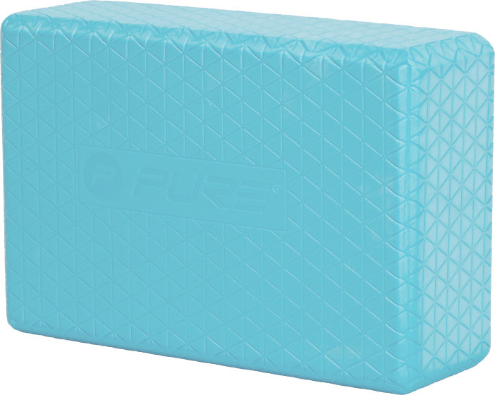 Bloc de yoga Pure2Improve 23 x 15 x 7,5 cm EVA Bleu