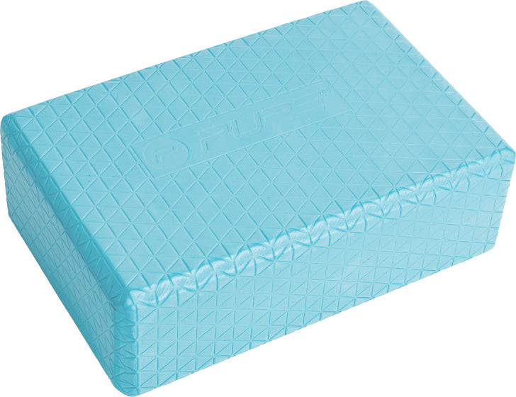 Bloc de yoga Pure2Improve 23 x 15 x 7,5 cm EVA Bleu