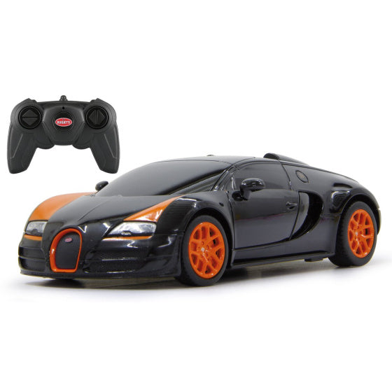 Rastar RC Bugatti Grand Sport Vinesse 27 MHz 1:24 noir