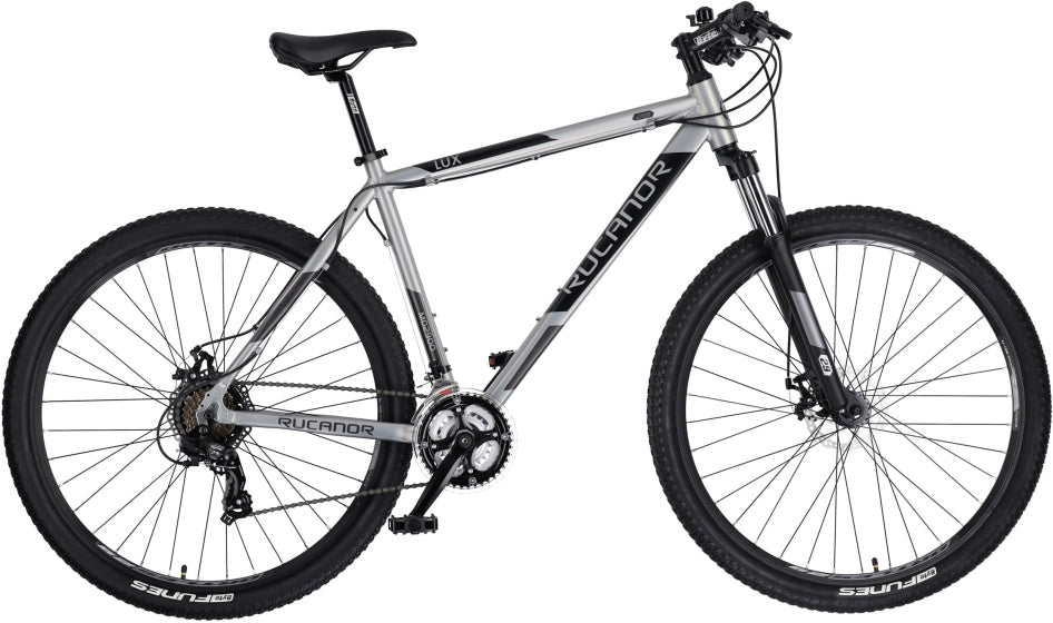 Rucanor lux 29 pouces 53 cm hommes 21v frein à disque mécanique argent noir