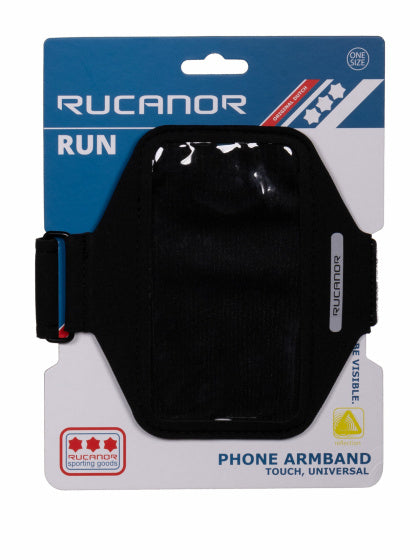 Rucanor Running Phone Bracelet Universal Unisexe Black