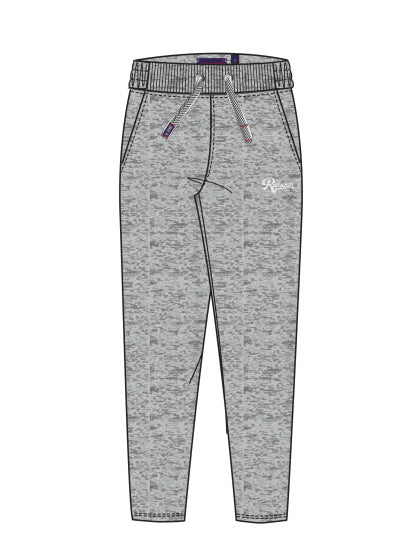 Rucanor Silver Straight Jogging Pantalging Men Grey Taille m