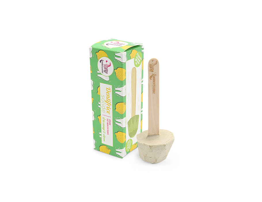 Dentifrice Lazazuna sur un bâton de sauge au citron